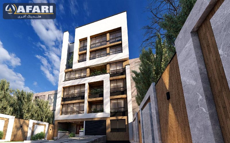 طراحی نمای ساختمان مدرن