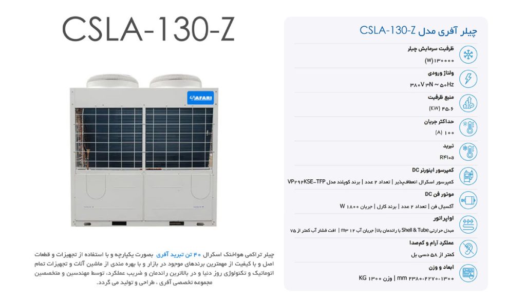 چیلر 40 تن آفری