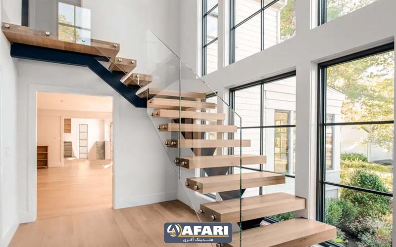 انواع نرده شیشه ای