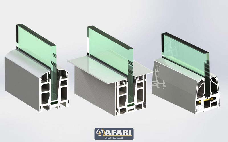 شیشه ای دفنی (توکار)